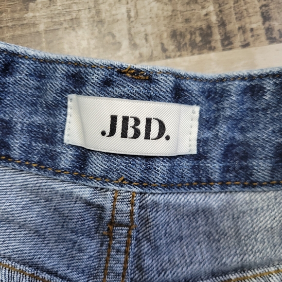JBD Distressed Denim Shorts Size Small - Picture 4 of 6